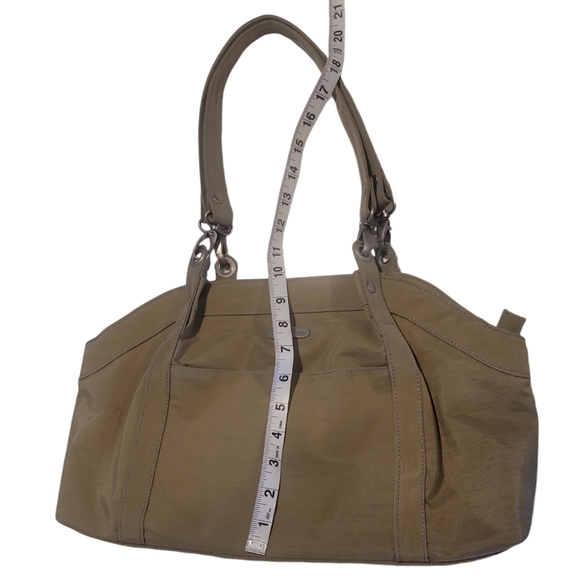 Baggallini Khaki Satchel - Picture 4 of 11